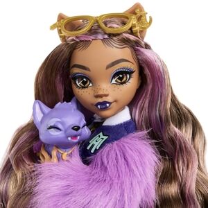 Monster High Clawdeen Wolf Doll With Pet Dog NEW In Box